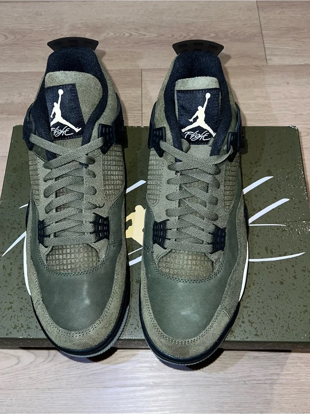 NEW Nike Air Jordan 4 Retro Craft SE Medium Olive Pale Vanilla FB9927-200
